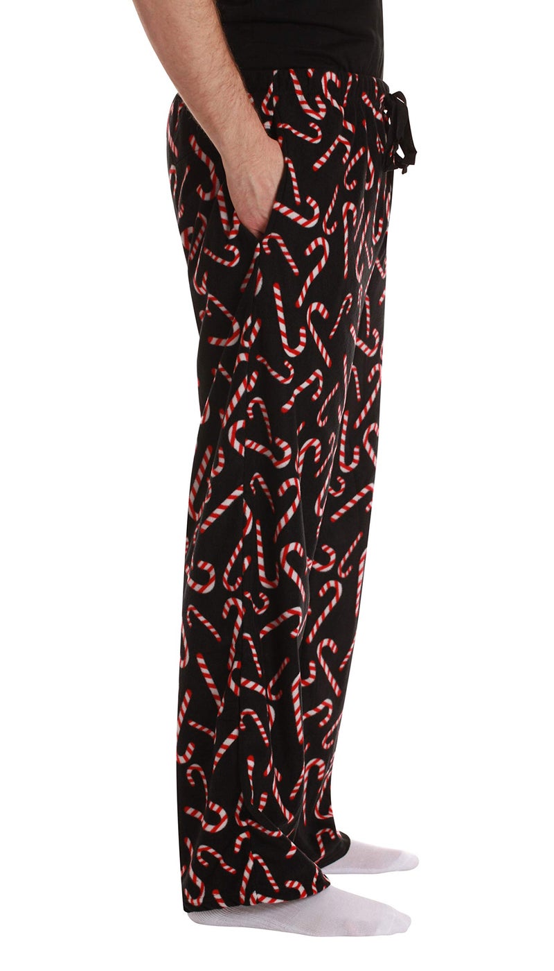 #FollowMe #فولو مي بنطال بيجاما من الفليس للرجال ملابس نوم PJs 45902-10179-S - Image 2